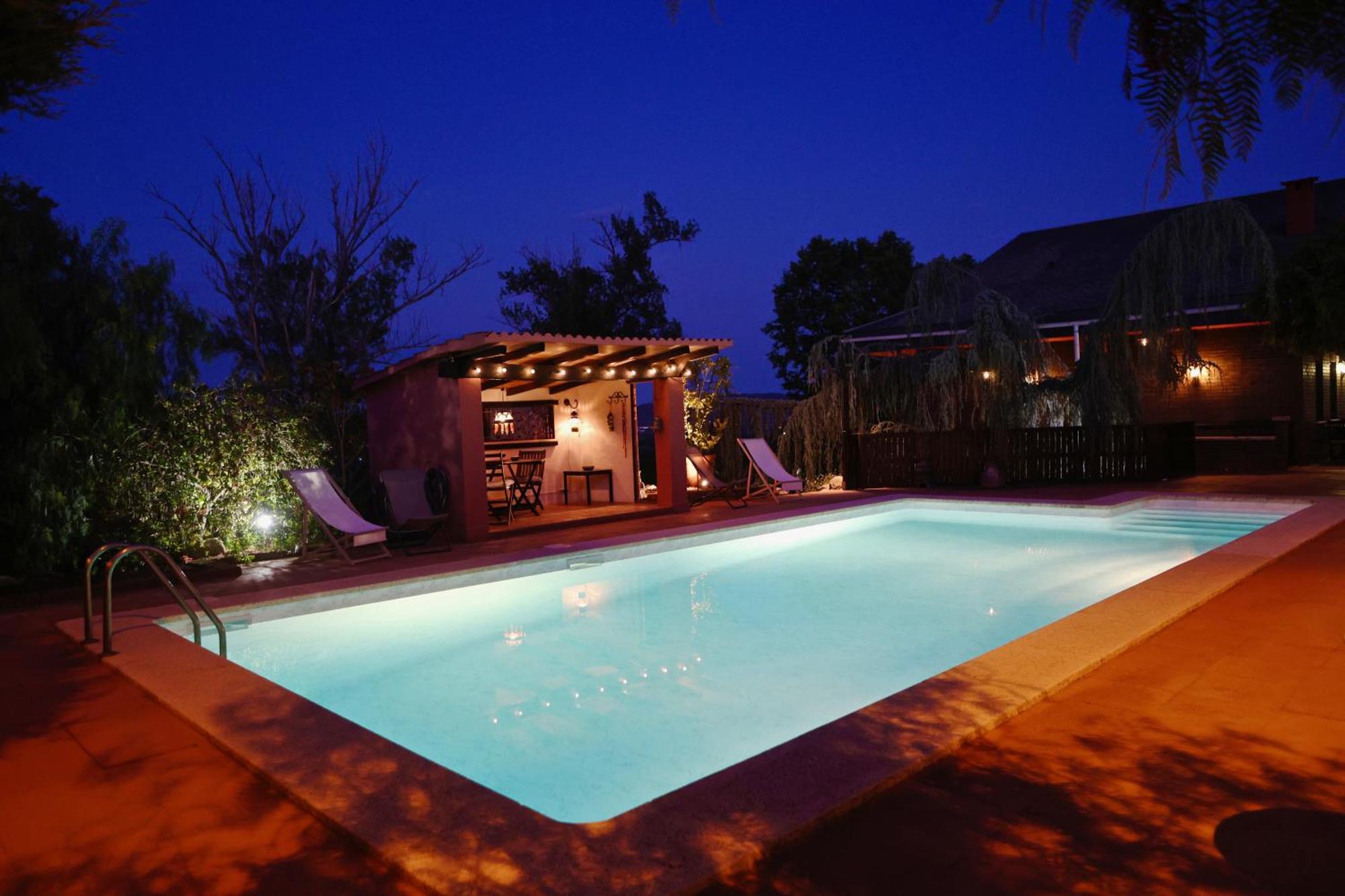 Villa El Cedre Blau Vivienda Con Piscina En Granollers Extérieur photo