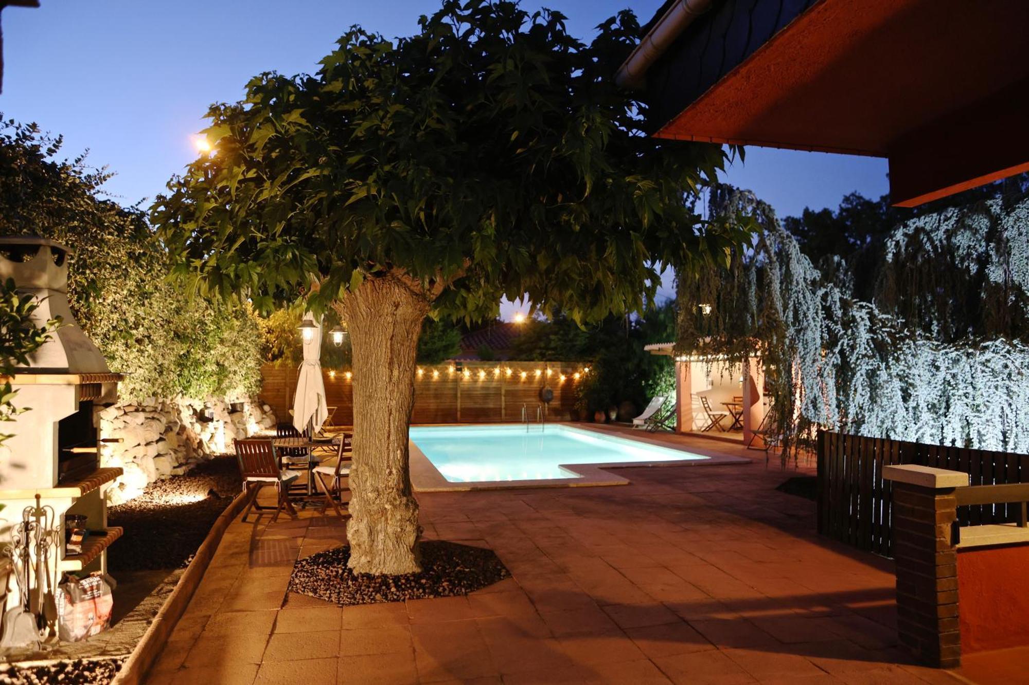 Villa El Cedre Blau Vivienda Con Piscina En Granollers Extérieur photo