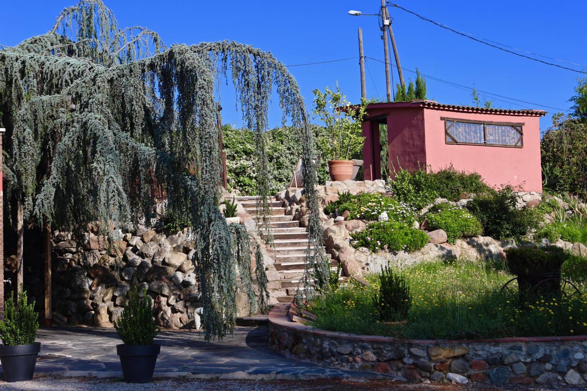 Villa El Cedre Blau Vivienda Con Piscina En Granollers Extérieur photo